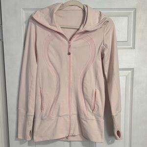 Women's Pink Striped Lululemon Jacket